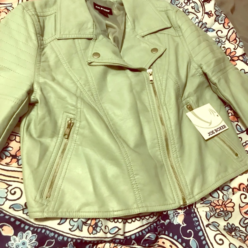 Leather jacket women